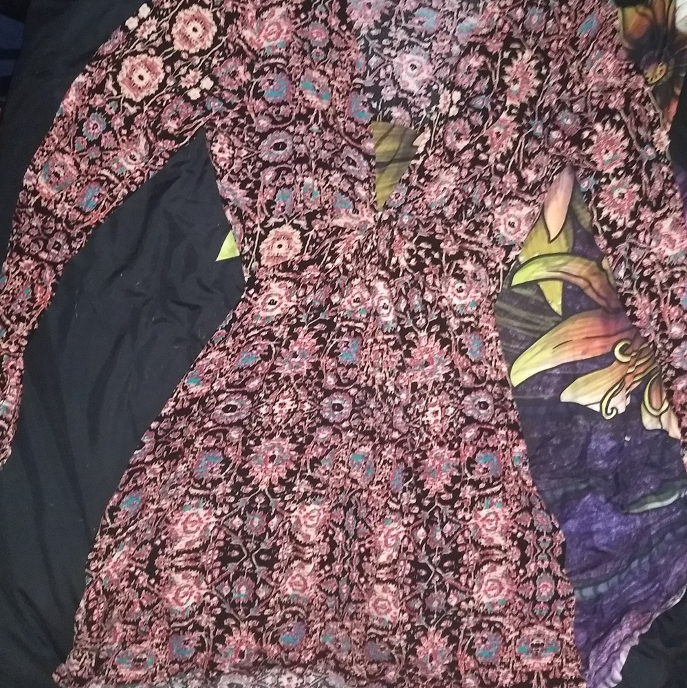 Floral pattern dress